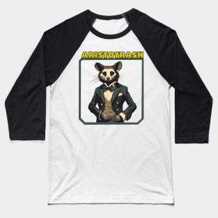 Possum Aristotrash Baseball T-Shirt